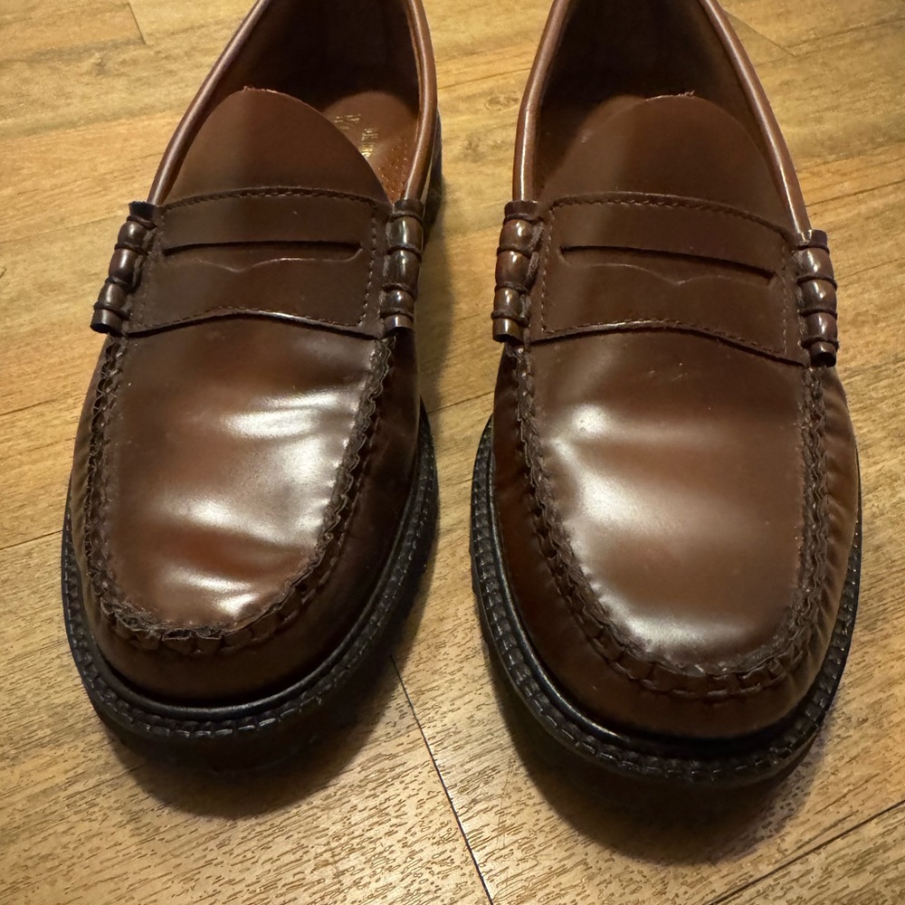 G.H. Bass & Co. Men’s Leather Larson Weejuns Lug